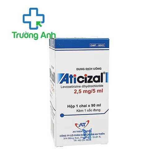 Aticizal 2,5mg/5ml An Thiên (chai 30ml) - Thuốc điều trị viêm mũi dị ứng