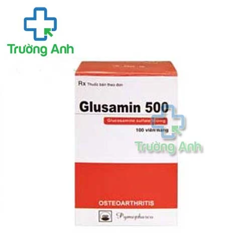 Glusamin 500 Pymepharco - Giúp giảm triệu chứng của thoái hóa khớp gối