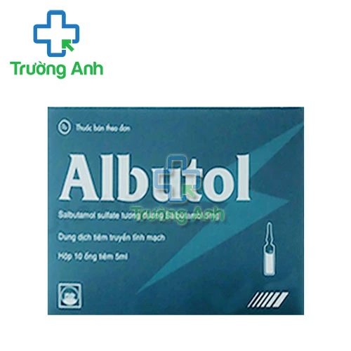 Albuton 5mg Pymepharco - Thuốc điều trị co thắt phế quản hiệu quả