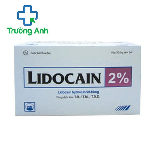 Lidocain 2% 40mg/2ml Pymepharco - Thuốc gây tê rất hiệu quả