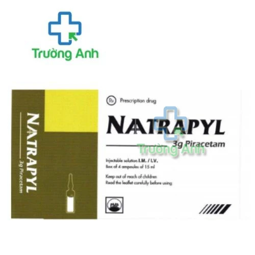 Naatrapyl 3g Pymepharco - Thuốc điều trị các bệnh lý thần kinh hiệu quả