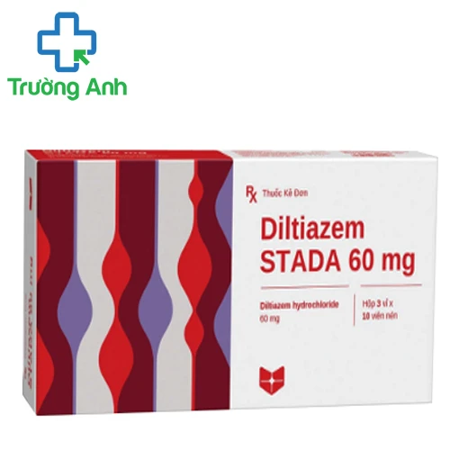 Diltiazem Stada 60mg - Thuốc điều trị các cơn đau thắt ngực