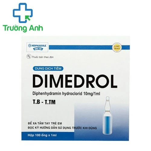 Dimedrol HDpharma - Thuốc chống dị ứng hiệu quả
