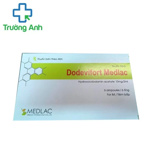 DODEVIFORT MEDLAC - Thuốc tiêm Hydroxocobalamine hiệu quả