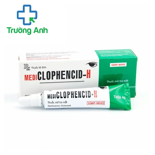 MediClophencid-H Medipharco - Thuốc tra mắt điều trị viêm mắt, chấn thương mắt do bỏng