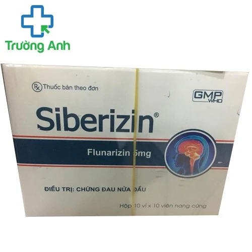 Siberizin - Thuốc dự phòng và điều trị đau nửa đầu hiệu quả