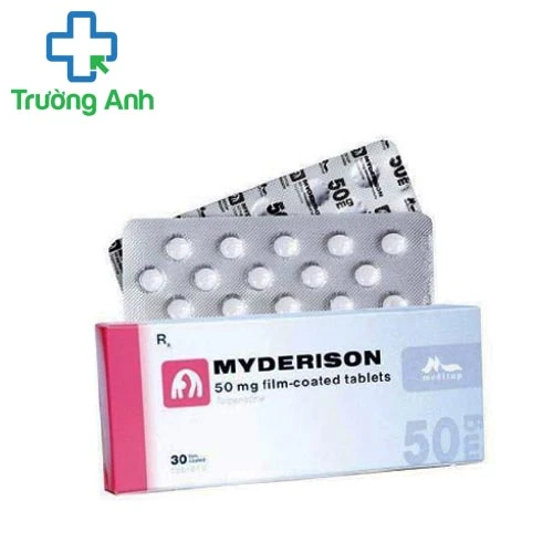 Myderison 50mg- Thuốc điều trị co cứng sau đột quỵ hiệu quả