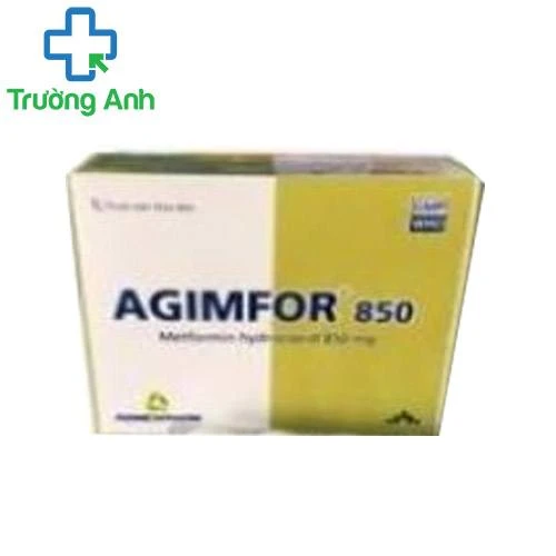 Agimfor 850mg Agimexpharm - Thuốc hỗ trợ điều trị bệnh đái tháo đường