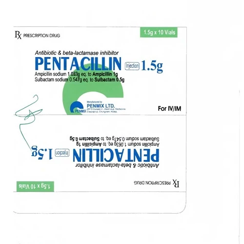 Pentacillin Injection 1.5g - Thuốc điều trị nhiễm khuẩn hiệu quả
