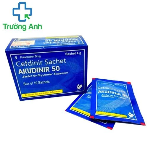 Akudinir 50 Ấn Độ - Thuốc kháng sinh điều trị nhiễm khuẩn hiệu quả