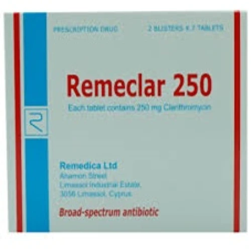 Remeclar 250 - Thuốc điều trị các bệnh lý đường hô hấp hiệu quả