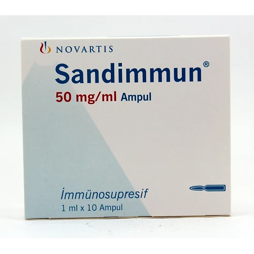 Sandimmun 50mg/1ml Novartis - Thuốc ức chế miễn dịch chỉ định trong ghép tạng
