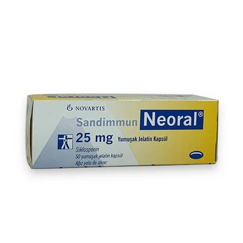 Sandimmun Neoral Cap 25mg Catalent - Thuốc hỗ trợ ghép tạng hiệu quả