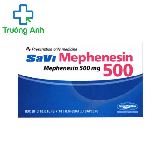 Savi Mephenesin 500 - Thuốc điều trị xương khớp hiệu quả  