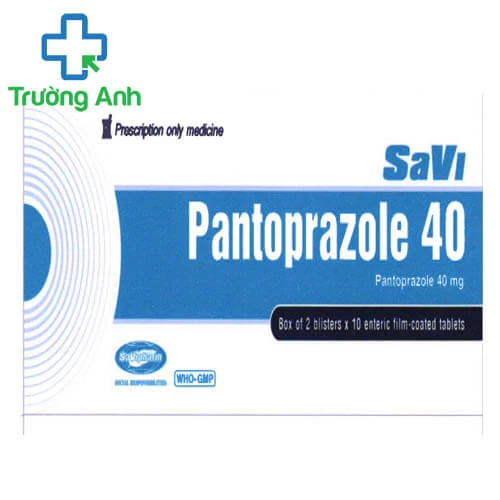 SaVi Pantoprazole 40 -Thuốc điều trị trào ngược dạ dày, thực quản