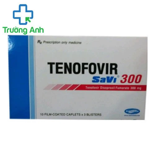 SaVi Tenofovir 300 - Thuốc điều trị virus siêu vi B hiệu quả