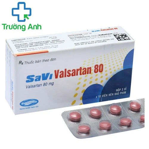 SaVi Valsartan 80 - Thuốc điều trị tăng huyết áp và suy tim hiệu quả