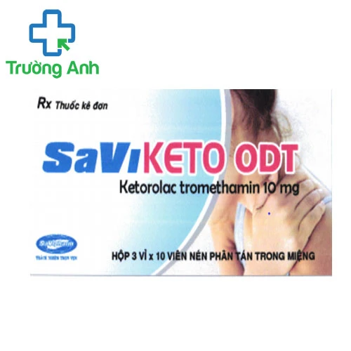 Saviketo ODT - Thuốc giảm đau sau phẫu thuật hiệu quả  