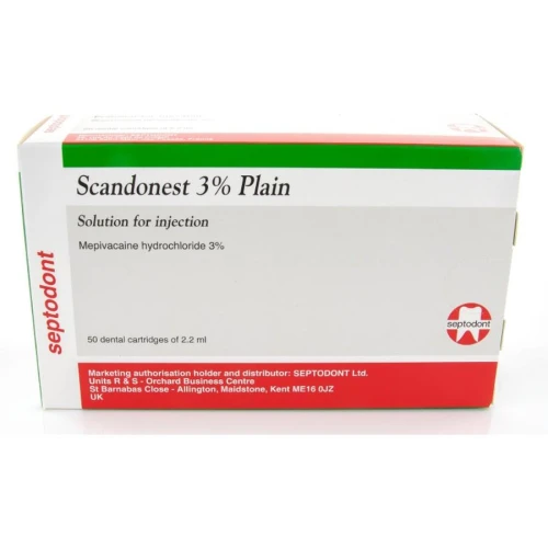 Scandonest 3% Plain - Thuốc gây tê hiệu quả của Pháp