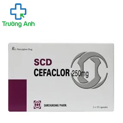 SCD Cefaclor 250mg - Thuốc điều trị nhiễm khuẩn của Pymepharco