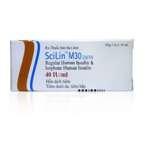 Scilin M30 (30/70) 1000UI - Thuốc điều trị bệnh tiểu đường hiệu quả