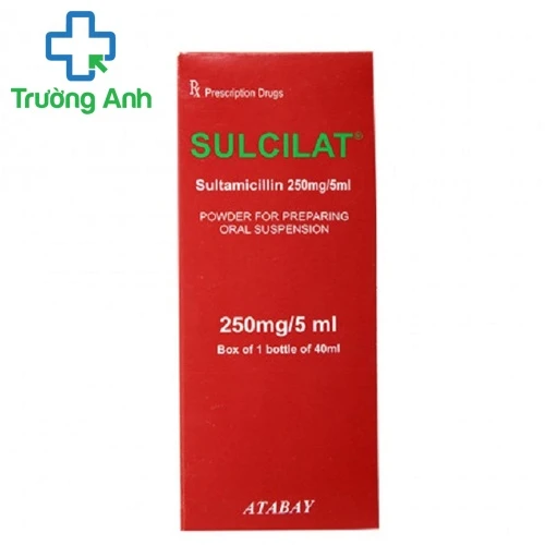 Sulcilat 250mg/5ml - Thuốc điều trị nhiễm khuẩn đường hô hấp hiệu quả