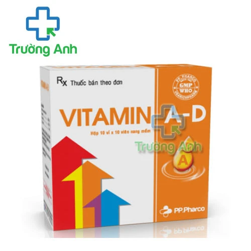 Vitamin AD PP.Pharco - Phòng và điều trị thiếu vitamin A, D 