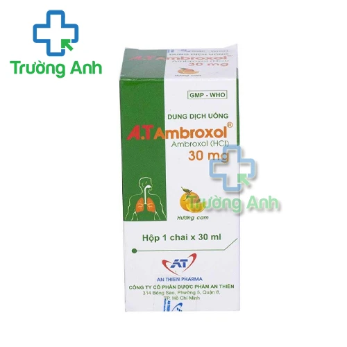 A.T Ambroxol 30ml An Thiên - Thuốc điều trị viêm phế quản