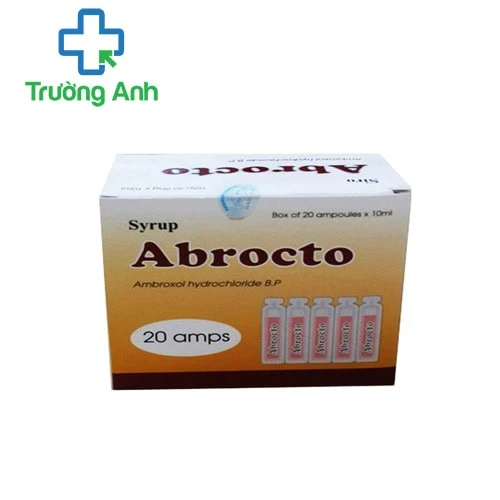 Abrocto Thephaco (ống 10ml) - Giúp tiêu chất nhày đường hô hấp hiệu quả