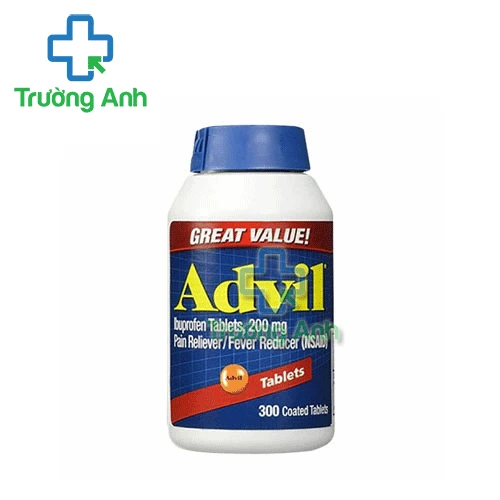 Advil 200mg (300 viên) - Giúp giảm đau, hạ sốt hiệu quả
