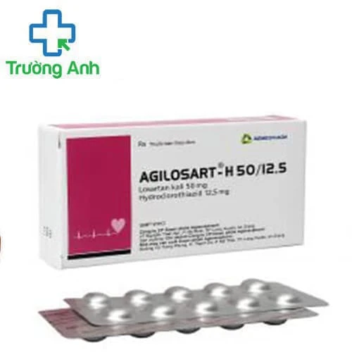 Agilosart -H50/12,5 - Giúp điều trị bệnh tăng huyết áp vô căn ở người lớn