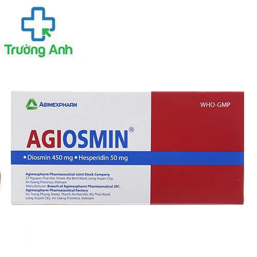 Agiosmin - Là thuốc dùng để điều trị suy tĩnh mạch mạn tính