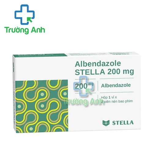 Albendazol Stella 200mg - Điều trị giun sán hiệu quả