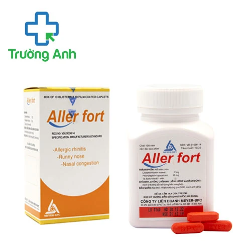 Aller Fort Meyer-BPC (viên nén) - Điều trị viêm mũi dị ứng hiệu quả