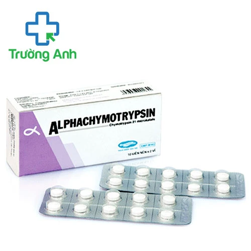 Alphachymotrypsin 21 Savipharm - Điều trị phù nề sau chấn thương hiệu quả