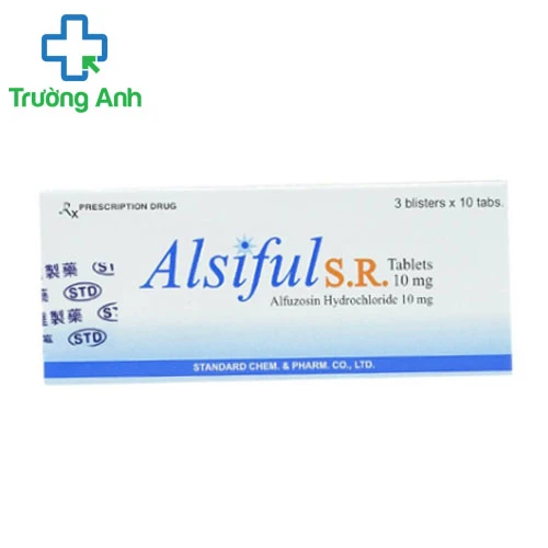 Alsiful S.R Tablets 10mg - Ðiều trị bướu lành tiền liệt tuyến