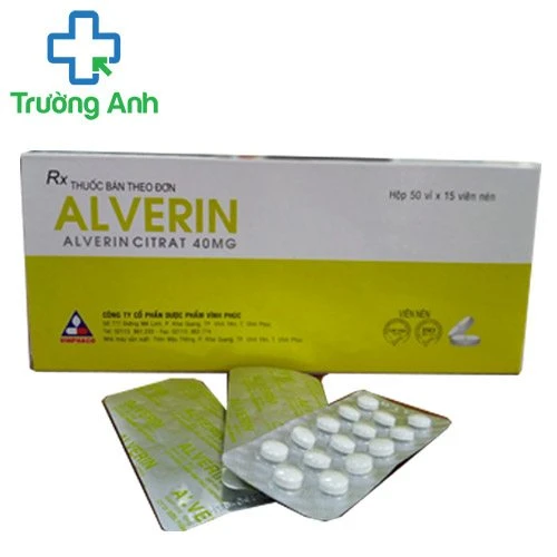 Alverin Vinphaco (vỉ) - Thuốc chống co thắt cơ trơn ở đường tiêu hóa hiệu quả