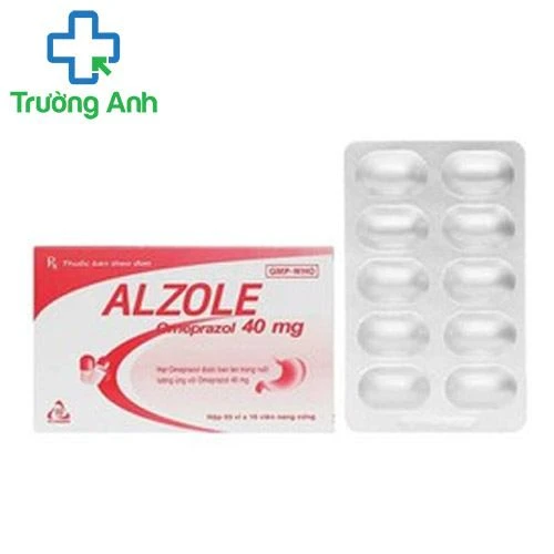 Alzole 40mg - Thuốc điều trị viêm loét dạ dày, tá tràng hiệu quả