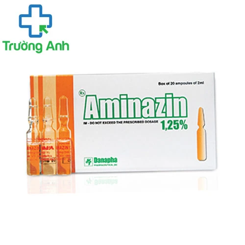 Aminazin 1,25% Danapha - Thuốc chống loạn thần, chống nôn