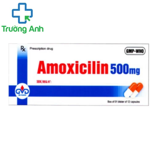 Amoxicilin 500mg MD Pharco - Thuốc điều trị nhiễm khuẩn, ký sinh trùng