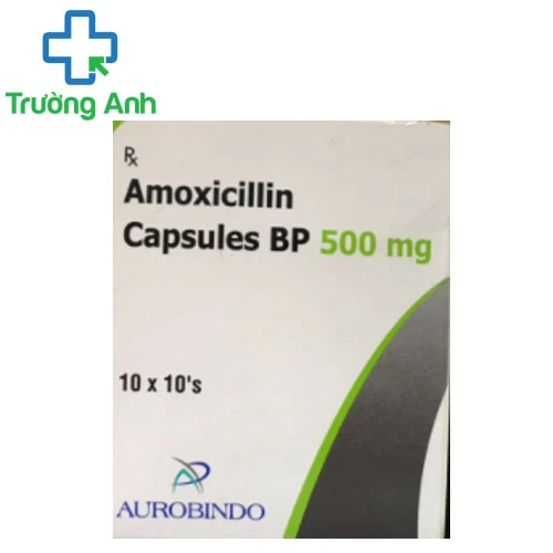 Amoxicillin Capsules BP 500mg Aurobindo - Thuốc Chống Nhiễm Khuẩn