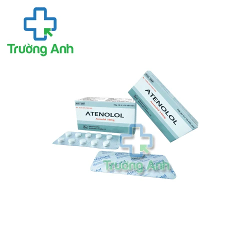 Atenolol 50mg Khapharco - Điều trị tăng huyết áp hiệu quả