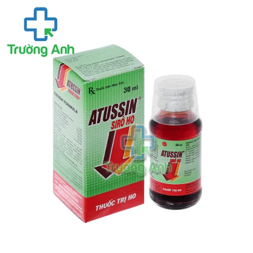 Atussin 30ml - Giúp làm giảm các triệu chứng ho hiệu quả