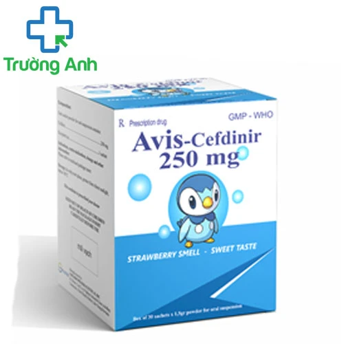 Avis-Cefdinir 250mg - Điều trị nhiễm khuẩn nhẹ đến vừa hiệu quả