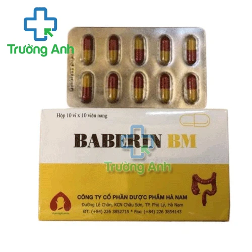 Baberin BM - Giúp giảm các triệu chứng rối loạn tiêu hóa hiệu quả