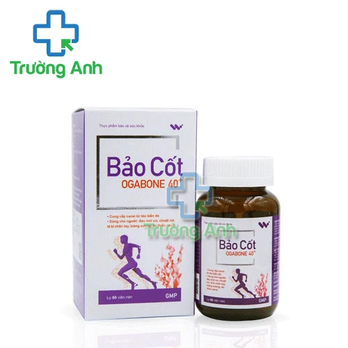 Bảo cốt Ogabone 40+ Herbitech - Hỗ trợ tăng cường sức khỏe