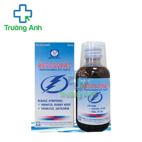 Becolorat 0,5mg/ml Bepharco (chai 60ml) - Điều trị viêm mũi dị ứng