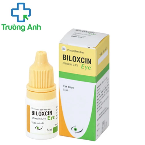 Biloxcin Eye 5ml - Thuốc nhỏ mắt điều trị viêm mi mắt, lẹo mắt