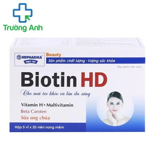 Biotin HD - Sản phẩm hỗ trợ làm đẹp da và tóc hiệu quả