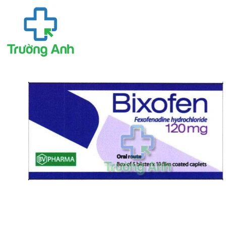 Bixofen 120mg BV Pharma - Thuốc chống dị ứng hiệu quả